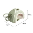 thumbnail image 6 of Pebbuoy Pet Carrying Bag Breathable Small Pet Carrier Bag Comfortable Pet Travel Tote Bag for Hamster Guinea Pig Rabbit, 6 of 8