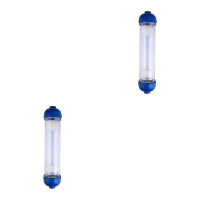 Bewildely Transparent Water Filter Housing Refill Filter Reverse Osmosis Inline Shell Tipo 1 2piezas