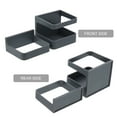 thumbnail image 6 of WASHWEPE Umbrella Stands 2Sets Wall Mounted for Home Use Gray Black Rounded Corners, 6 of 8