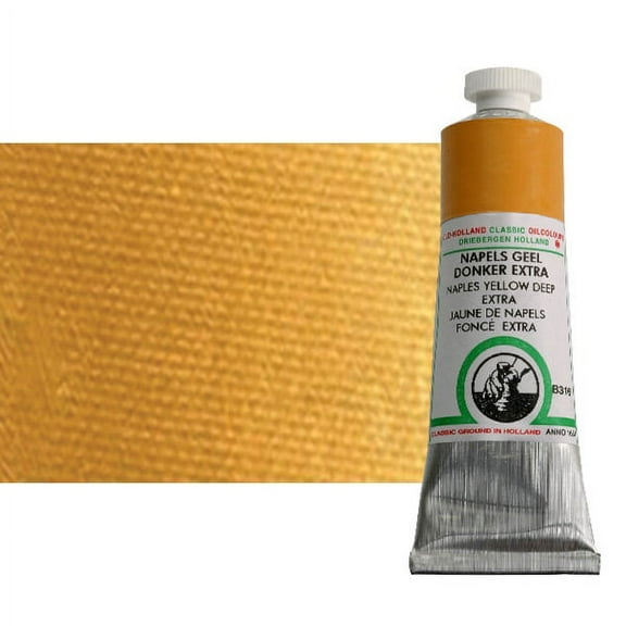 Old Holland Classic Oil Color - Naples Yellow Deep Extra, 40 ml tube