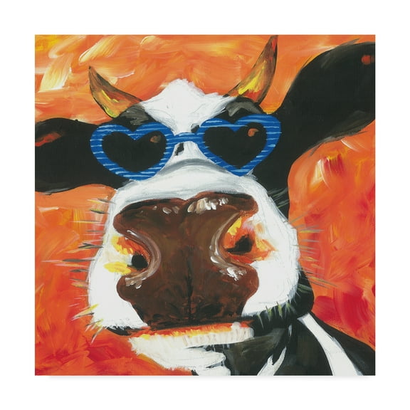 Trademark Fine Art 'Dapper Animal V' Canvas Art by Jennifer Rutledge