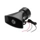 thumbnail image 2 of Speravity Bocina de alarma de coche 12V 100W 7 sonidos de sirena sirena de coche bocina de vehículo micrófono PA sistema de altavoces alarma de seguridad Paneles de instrumentos para automóviles Speravity VI006988-00, 2 of 6