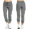 thumbnail image 1 of Pantalones de trabajo para mujer,Pantalones cargo casuales para mujer Pantalones cargo cónicos para mujer Joggers de cintura media Rendimiento confiable, 1 of 6