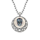 thumbnail image 1 of Gray Skull Mexico cultura nacional ilustración Collares Colgante Retro Moon Stars Jewelry Unbranded M, 1 of 3