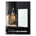 Tuya WiFi Smart Dimmer Switch 2 Gang Dimmer Light Switch Touch Panel