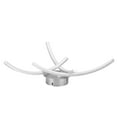 thumbnail image 3 of Gupbes Ceiling Light,LED Ceiling Lamp Innovative Modern Curved Strip Light Living Room Decor White Light AC85‑265V,Curved Lamp, 3 of 8