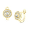 thumbnail image 3 of Diamaison 3/8 Cttw Natural White Diamond Fashion Earrings for Adult in 10Ky Gold, 3 of 5