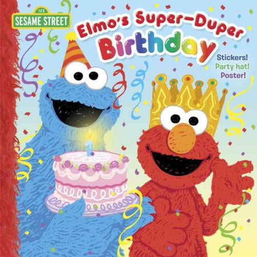 Elmo'S Super-duper Birthday, Produit de Médias Mixtes Naomi Kleinberg
