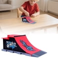 thumbnail image 2 of Finger Skateboard And Accessory Set, Diy Finger Boarding Toy with Parks Ramp, Gift for Boys And Girls, 2 of 9