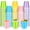 Five Easter Colors, variant on 100 Pack 2 oz Plastic Shot Cups, Graduation Mini Disposable Shot Glasses 2 oz Party Cups for Graduation Wedding Party, Beer Taste Serving, Snacks(Gold)
