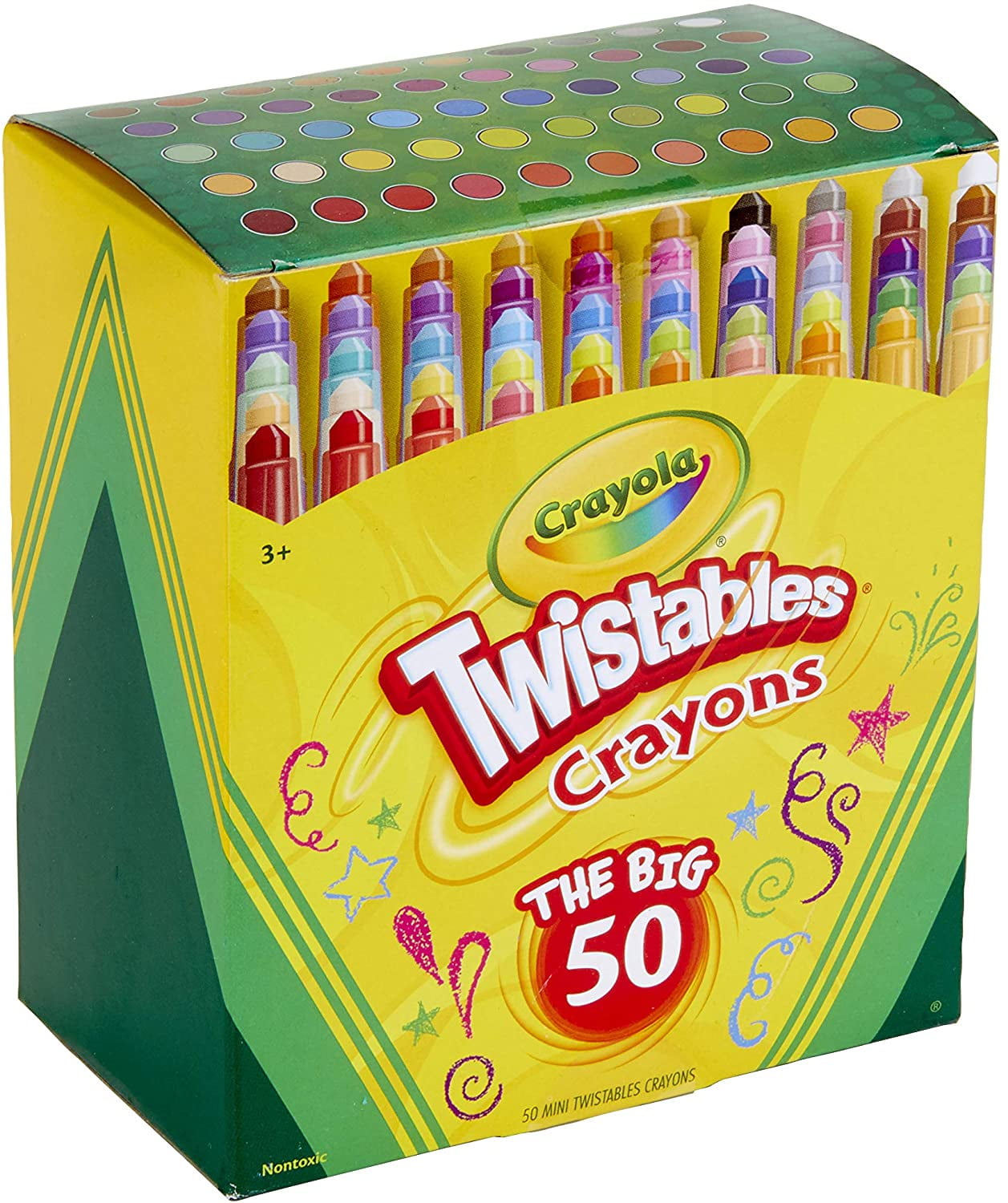 Crayola Twistables Crayons Coloring Set, Twist Up Crayons for Kids, 10  Count - Bussinger Trains  & Toys!