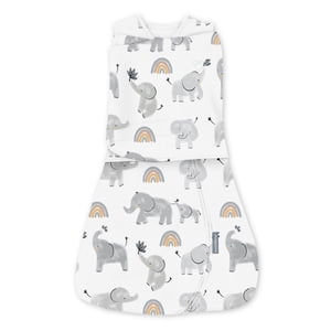 Ingenuity SwaddleMe Arms Free Convertible Swaddle 3-6M