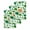 Orange, variant on St. Patrick's Day Kitchen Dish Towels for Drying Dishes Set of 3, Green Lucky Shamrock Leaves Cloud Blue Waffle Weave Microfiber Hand Tea Bathroom Towels Quick Dry & Absorbent Towel 15.7x23.6