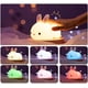 thumbnail image 2 of Luz nocturna reclinable de conejo de silicona sensible al tacto (con cable USB) - SILUMEN Blanco, 2 of 5