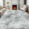 thumbnail image 3 of Bleum Cade 5x7 Area Rugs for Living Room,Soft Washable Non Slip Bedroom Rug,Modern Abstract Grey Dinning Room Large Carpet, 3 of 11