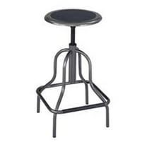 Industrial Stool- Pewter - Seat Height 22in.x27in.