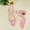 Pink, variant on Closed Toe Chunky Heels Slingback Pumps Block Dress Shoes Women Comfort Classic Splicing Pointy Cap Toe Low Heels Sandals 2.5 inch