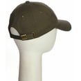 thumbnail image 6 of Customized Letter Intial Baseball Hat A to Z Team Colors, Olive Cap White Black Letter Q, 6 of 7