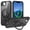 Black, variant on Dteck Magnetic Case for iPhone 16e / iPhone 17e,Shockproof TPU Case Compatible with Mag Safe Invisible Ring Stand Military-Grade Translucent Matte PC Back Cover for iPhone 16e/17e,Purple