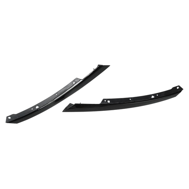 Juego De Molduras De Relleno De Faros ANGGREK 1 Par Negro Brillante 71124TEDT01