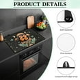 thumbnail image 6 of Renewold Stove Cover for Cooktop, Electric Stovetop Protector Cover Non-skid Induction Electric Stove Burner Cover Multipurpose Mat Easy to Clean, Sunflower Mushroom Moon, 6 of 7