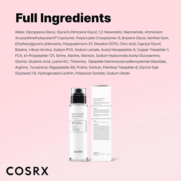 COSRX The 6 Peptide Skin Booster Serum, 5.07 Ounce (Pack of 2