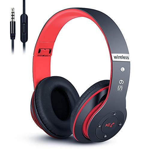 You can RHGEIUCY Headphone Explosive Headset Bluetooth 5.0 Sports Game Folding Wireless Headphones Using The Multi-Directional Control knob Color : E 