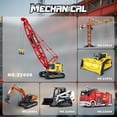 thumbnail image 7 of Crawler Crane Building Blocks Set,RC Remote Control Crane Construction Vehicles Toy for Adults,1322 PCS Engineering Truck,Birthday Gifts Ideas for Adults 22006, 7 of 7