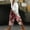 #428-Multicolor, variant on Haivin Women's Casual Loose Harem Capri Pants with Drawstring Waist and Tie Pockets, Solid Color Fashion for Daily Wear