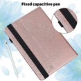 thumbnail image 5 of Tablet Case For Samsung Galaxy Tab S10+ S9 FE+ S9+ S8+ S7+ S7 FE Peacock Flower Pattern Card Holder, 5 of 5