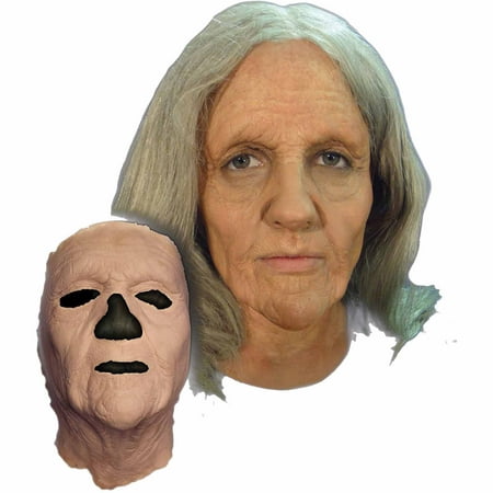 Old Woman Foam Latex Face Adult Halloween Accessory