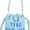 Light Blue, variant on Women Mini Drawstring Bucket Bag, Letter Print PU Leather Handbag, Fashion Detachable Adjustable Strap Crossbody Shoulder Purse for Daily Travel
