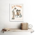 thumbnail image 2 of Vintage French Fashion La Vie Parisienne Farmers Fall Harvest Magazine Cover Art Print Framed Poster Wall Decor 12x16 inch, 2 of 5