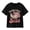 Black-42, variant on Turkey Time Bow Thanksgiving T-Shirt for Girls, 100% Cotton