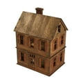 thumbnail image 2 of 1:72 Scale Architecture Building Model Kits 2 Tier House for Micro Landscape, 2 of 8