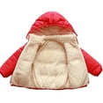 thumbnail image 2 of Actoyo Kid Toddler Girls Down Jacket Hooded Windproof Snow Winter Coat Outwear for 0-6 Years, 2 of 5