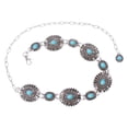 thumbnail image 2 of Cinturón de cadena de mujer occidental , cinturón , cinturones de cinturo turquesa para dama faldas niñas accesorios de jeans Hugo Cinturones de cadena de mujer, 2 of 6