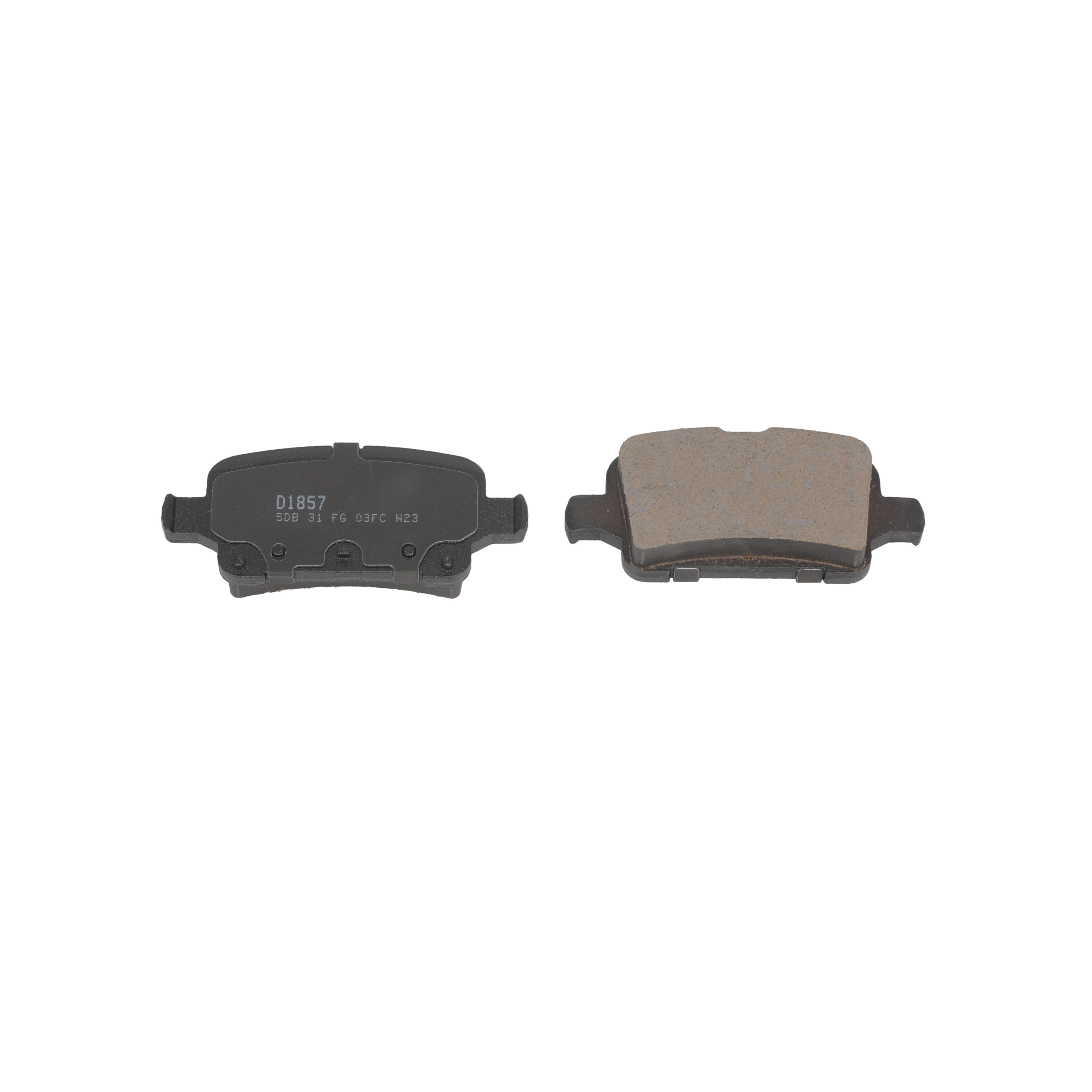 Winstop Brake Pad Set, Rear WS.1857.0.C, Chevrolet Cruze 2019-2016