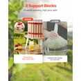 thumbnail image 2 of VEVOR Fruit Wine Press Manual Press for Wine Making 1.6 Gal/6L Wood Basket, 2 of 9