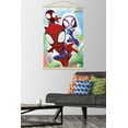 thumbnail image 2 of Marvel Spidey and His Amazing Friends - Webs Wall Poster with Magnetic Frame, 22.375" x 34", 2 of 6