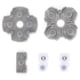 thumbnail image 1 of Almohadillas de goma conductoras de silicona para mando, repuesto de reparación para PS5, 1 of 14
