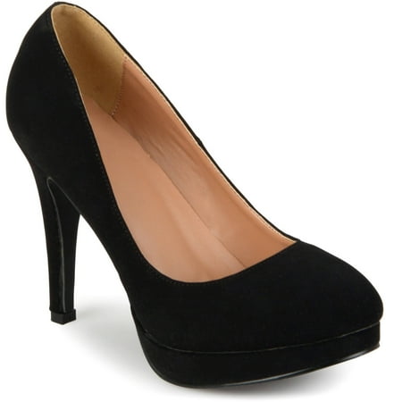 Brinley Co. Womens Round Toe Platform Pumps - Walmart.com