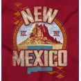 thumbnail image 2 of New Mexico Desert Mountain Landscape Womens Slim Fit Graphic Tee Brisco Brands S, 2 of 4
