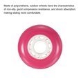 thumbnail image 4 of Unique Bargains Inline Skate Wheels 82A Skate Replacement for Single Row Skate, Pink 8 Pack, 4 of 5