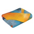 thumbnail image 4 of Polyester Long Towel Multi-Size Water Absorption Good Bright Fluffy Soft For Bathroom Swimming Pool Beach Outdoor Travel Gray Tie-Dye Background Rainbow Colors_1, 4 of 8