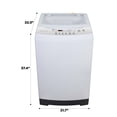 thumbnail image 6 of Hamilton Beach, 2.0 Cu. ft. Portable Washer, White, HBPW210, 6 of 9