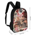 thumbnail image 2 of 17 Inch Casual Shoulder Bookbag, One Direction Backpack Knapsack Travel Bag Outdoor Hiking, 2 of 8