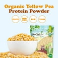 thumbnail image 5 of Organic Pea Protein Powder, 1.5 Pounds – Non-GMO Yellow Peas, 80% Protein, Keto, Paleo, Kosher, Raw, Unflavored, Unsweetened, Non-Irradiated. Bulk, 5 of 8