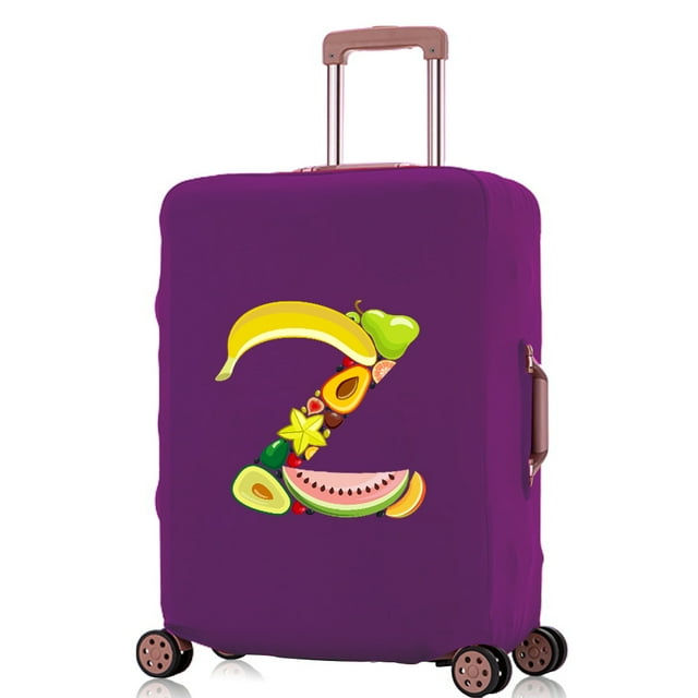 Travel Accessories Luggage Covers Travel Suitcase Cover Protector Reusable Washable 18-32inch Fruit Printed Pattern Series 8fruit Z L