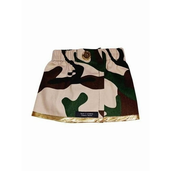 Troy x London girls mini camouflage skirt Size 12mos to 18mos (XXS)